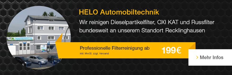 Professionelle Filterreinigung